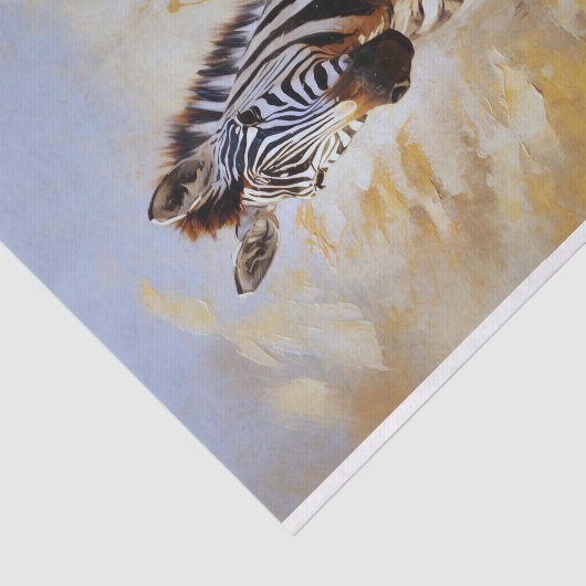 Papier Mousseline Papier de découpage Zebra 3 (Détail)