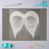 Papier Mousseline Papier de fond Angel Wings (Artisanat)