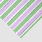 Papier Mousseline Papier de fond blanc, Lilac et vert (Détail)