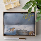 Papier Mousseline Papier de fond de décantation pour oiseaux d'hiver (Cadeau)