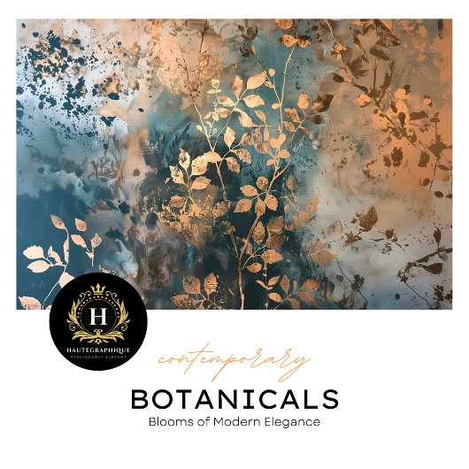 Papier Mousseline Papier de fond de découpage botanique rustique