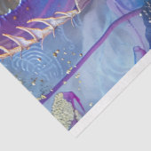 Papier Mousseline Papier de fond de découpage botanique tropical (Détail)