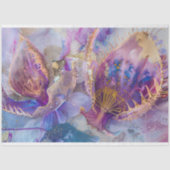 Papier Mousseline Papier de fond de découpage botanique tropical (Recto)