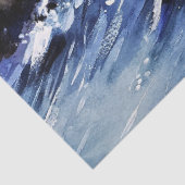 Papier Mousseline Papier de fond de découpage de la mer (Détail)