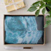 Papier Mousseline Papier de fond de découpage d'eau profonde des océ (Cadeau)