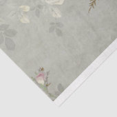 Papier Mousseline Papier de fond de découpage Rose d'hiver (Détail)