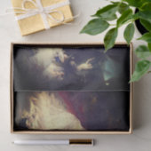 Papier Mousseline Papier de fond de la nuit d'été (Cadeau)