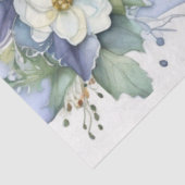 Papier Mousseline Papier de fond de mariage d'hiver (Détail)