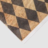 Papier Mousseline Papier de fond découpage Arlequin ancien (Détail)