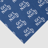 Papier Mousseline Papier de fond "GET NAUTI" (Détail)