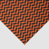 Papier Mousseline Papier de fond noir et orange vif (Détail)