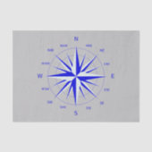 Papier Mousseline Papier de fond Rose Compass (Recto)