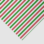 Papier Mousseline Papier de fond rouge foncé, vert et blanc (Détail)