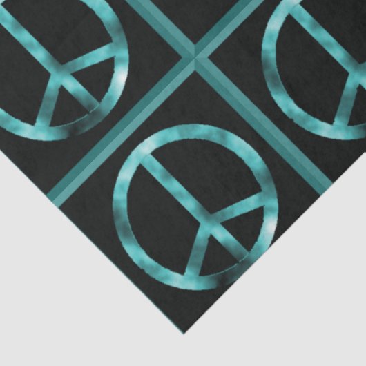 Papier Mousseline Papier de fond SIGNÉ PAIX (Détail)