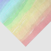 Papier Mousseline Papier de gravure Rainbow Wash Design (Détail)