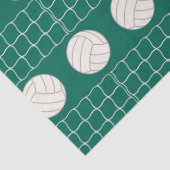 Papier Mousseline Papier de motif de sport de volleyball (Détail)