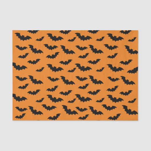 Papier Mousseline Papier de mouchoir de la fête d'Halloween avec cha (Recto)