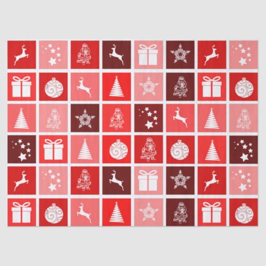 Papier Mousseline papier de mouchoirs de noël (Recto)