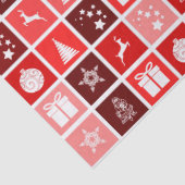 Papier Mousseline papier de mouchoirs de noël (Détail)