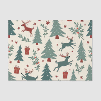 Papier Mousseline Papier de Noël