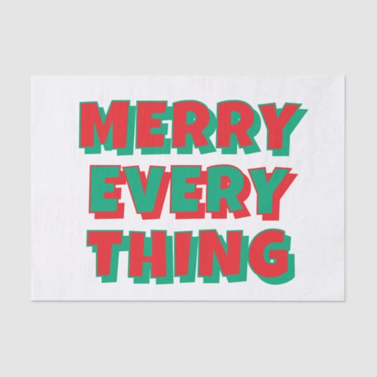 Papier Mousseline Papier de Noël (Recto)