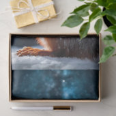 Papier Mousseline Papier de Noël Tissu/Artisanat/Découpage (Cadeau)