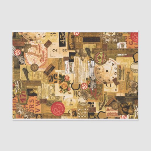 Papier Mousseline Papier de papier de collection d'objets d'art Ephe (Recto)