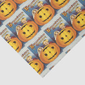 Papier Mousseline Papier de papier de de patchs citrouille (Détail)