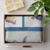 Papier Mousseline Papier de papier de découpage à l'aquarelle papill (Cadeau)