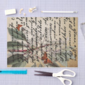 Papier Mousseline Papier de papier de découpage à papillon de texte (Artisanat)