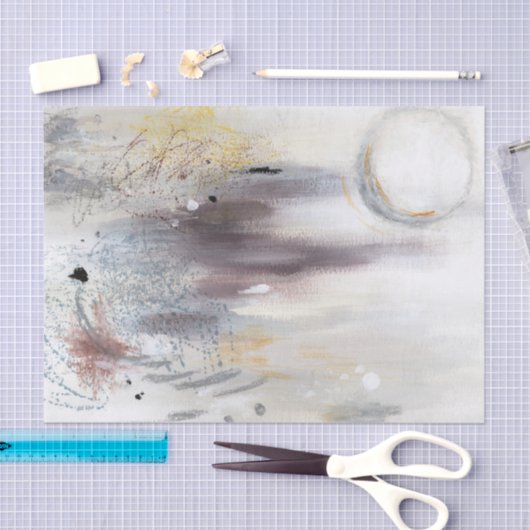 Papier Mousseline Papier de papier de découpage Abstrait Motif moder (Artisanat)