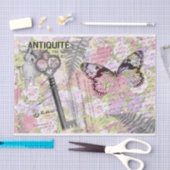 Papier Mousseline Papier de papier de découpage de clé papillon (Artisanat)