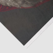 Papier Mousseline Papier de papier de découpage de la clause Santa (Détail)