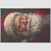 Papier Mousseline Papier de papier de découpage de la clause Santa (Recto)