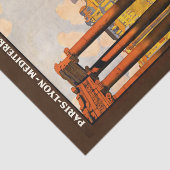 Papier Mousseline Papier de papier de découpage de l'affiche de voya (Détail)