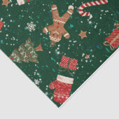 Papier Mousseline Papier de papier de découpage de Noël amusant (Détail)