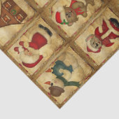 Papier Mousseline Papier de papier de découpage de Noël mignon (Détail)