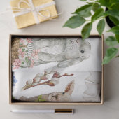 Papier Mousseline Papier de papier de découpage de Pâques (Cadeau)