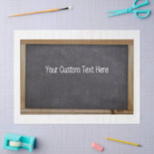 Papier Mousseline Papier de papier de découpage de tableau noir (Artisanat)