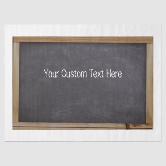 Papier Mousseline Papier de papier de découpage de tableau noir (Recto)