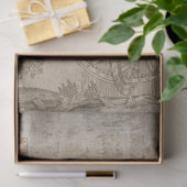 Papier Mousseline Papier de papier de découpage en or Dragonfly (Cadeau)