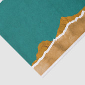 Papier Mousseline Papier de papier de découpage moderne rose Turquoi (Détail)