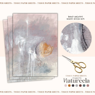 Papier Mousseline Papier de papier de découpage Motif Abstrait moder