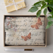 Papier Mousseline Papier de papier de découpage papillon Brown (Cadeau)