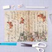 Papier Mousseline Papier de papier de découpage papillon Brown (Artisanat)