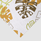 Papier Mousseline papier de papier de feuilles d'automne (Détail)