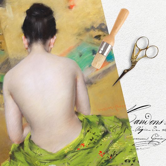 Papier Mousseline Papier de papier de fond de découpage pour femmes