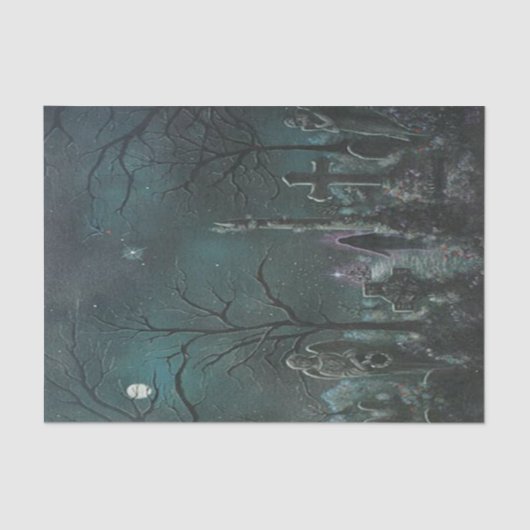 Papier Mousseline Papier de papier de fond fantôme (Recto)