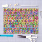 Papier Mousseline Papier de papier de panneau de paix arc-en-ciel (Artisanat)