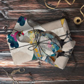 Papier Mousseline Papier de papier de papier de découpage pour poule